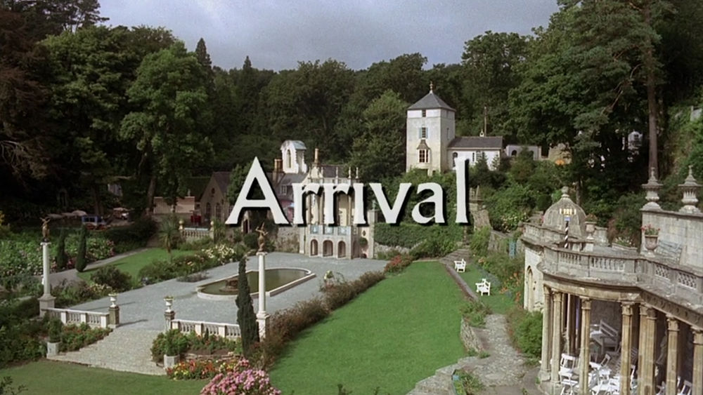 Arrival title card
